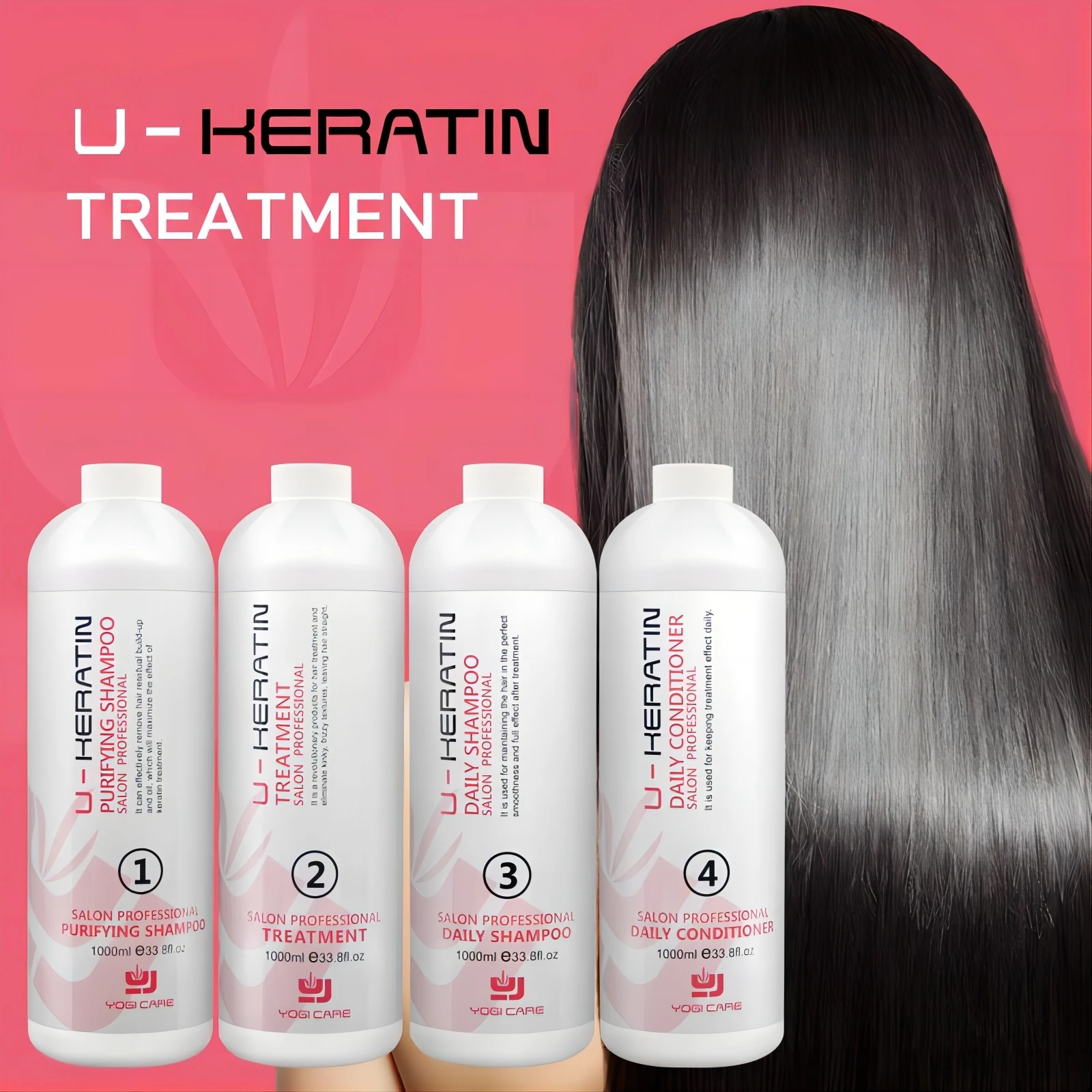 Free Sample Formaldehyde free,Formaldehyde 4%,8% Keratin Hair Care Repair Herbal Keratin Hair Treatment for Salon