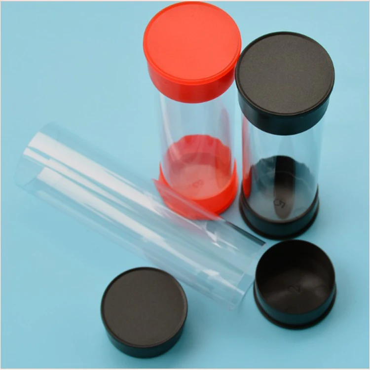 Direct Sale Clear Plastic Tube Packaging Round Packing Tube