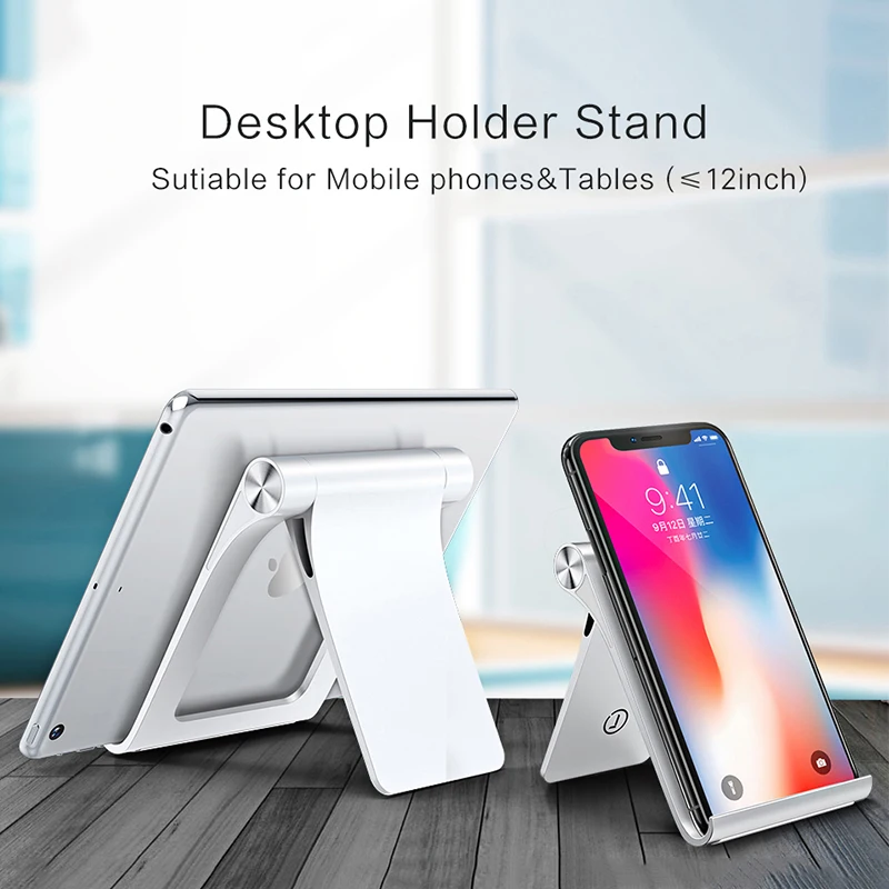 Foldable Phone Stand Card Phone Led Desk Stand Smart Phone Universal Custom Printed 5 Pcs CE FCC ROHS LCZMZJ002 Acceptcd TPE+ABS