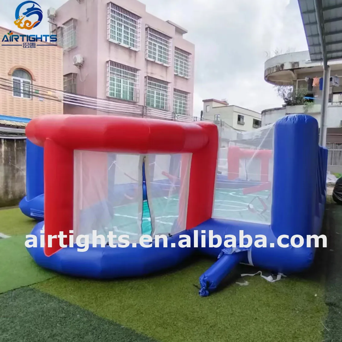Hot Selling Soccer Field Factory Price Durable Inflatable Human Football Foosball Court