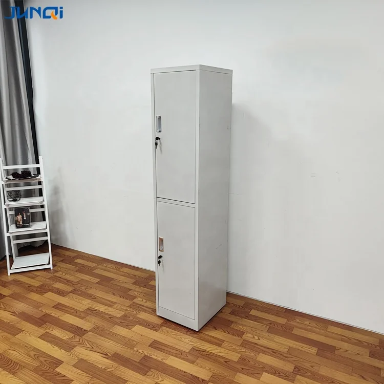 Wardrobes Bedroom Furniture Steel Storage Cabinet 2 door Cupboard Metal Clothes Cabinets locker wholesale iron armable