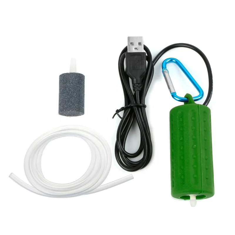 Aquarium Fish Tank Oxygen Pump Portable Mini USB Aeration Micro Air Pump