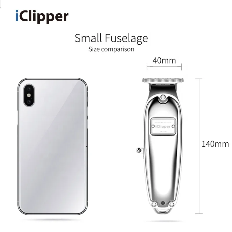 IClipper-I3 цельнометаллическая профессиональная машинка для стрижки волос электробритва личного использования