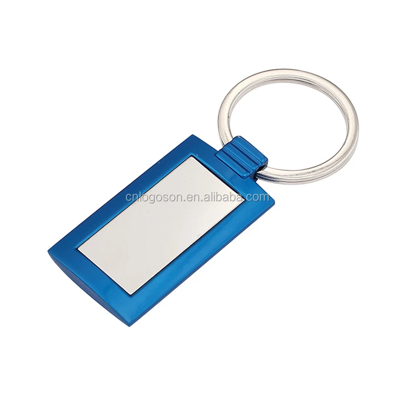 Custom Cheap Blank Metal Key Chain With Logo Printing Promotion
