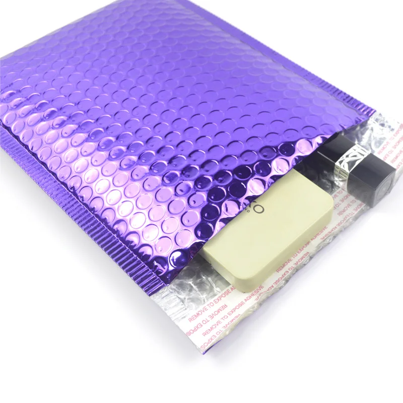 
Pack of 100 Poly Bubble Mailers Padded Envelopes Bubble Lined Poly Bag Self Seal Bubble Mailer 