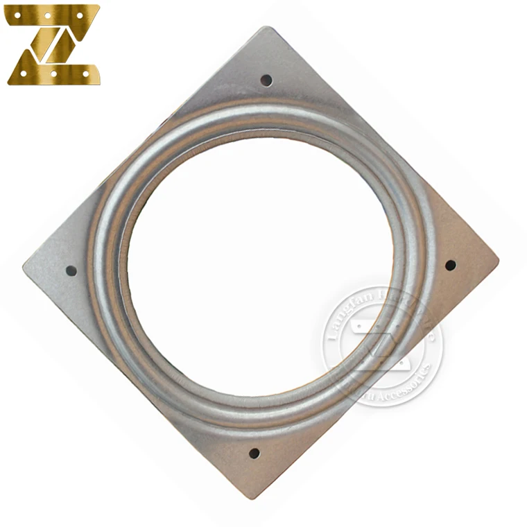 4 inches lazy susan hardware plate metal full ball bearing turntable swivel plate furniture accessories