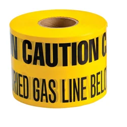 Wholesale custom pvc safety underground detectable barricade barrier floor hazard caution security warning ribbon tape