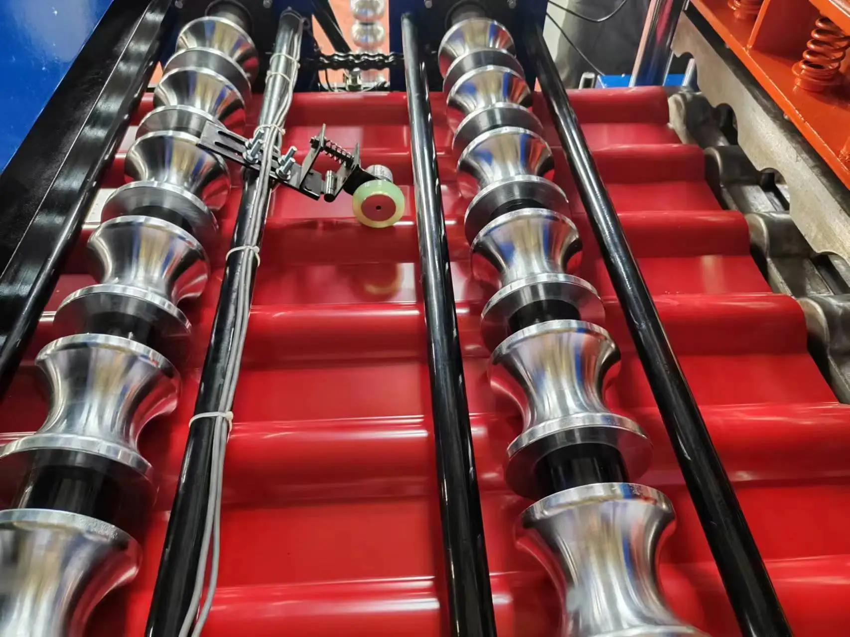 manual roofing sheet roll forming metal Trapezoidal sheet roll forming machine