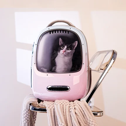 PETKIT Eversweet Outing Portable Transparent Space Capsule Expandable Breathable Backpack Pet Cat Dog Travel Carrier Carring Bag