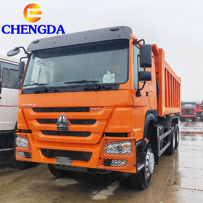 Wholesale Price Chinese Factory New Sinotruk Howo 380 6X4 10 Wheels 25 Tons 30 Tons 20Cbm Diesel Dump Truck