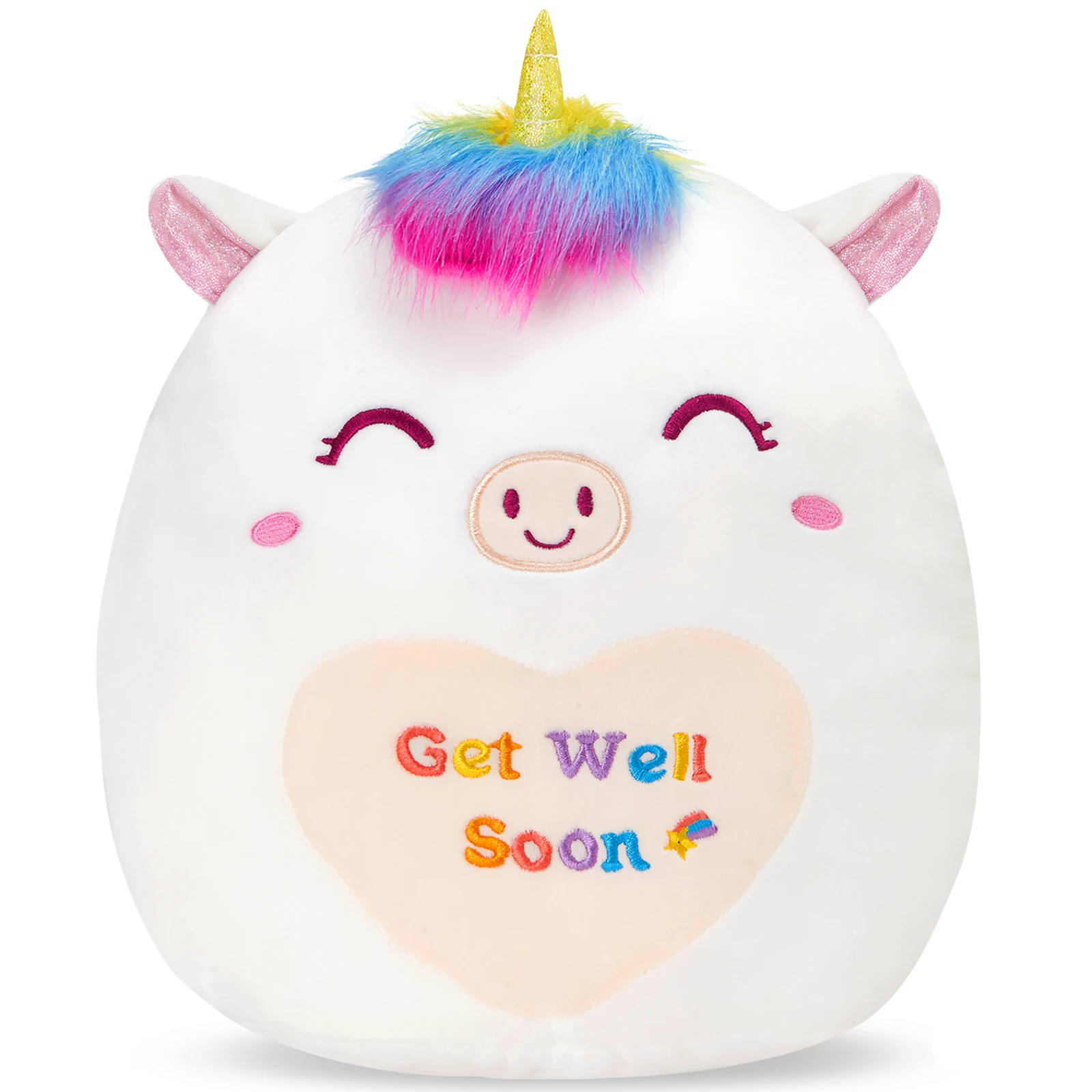 Hot Sale Cuddly Unicorn Plush Toy Stuffed Animals Squishy plush pillow for Children in the Birthday Christmas wholesales