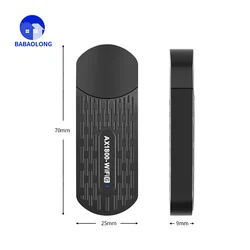 Wifi 6 Dual Band Dongle Usb 3.0 Wireless Receiver