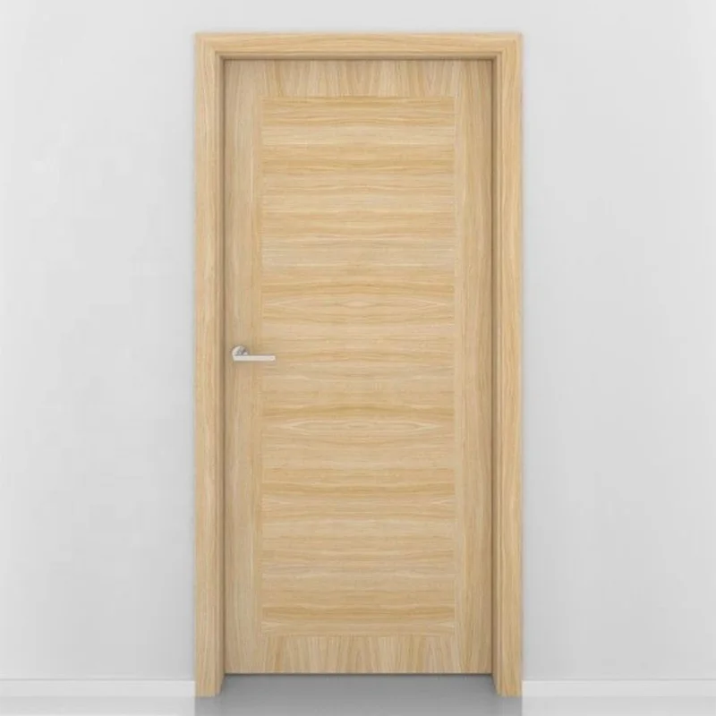 Modern Wood Door Design Flush Rift White Oak Solid Core Stain Grade Interior Door