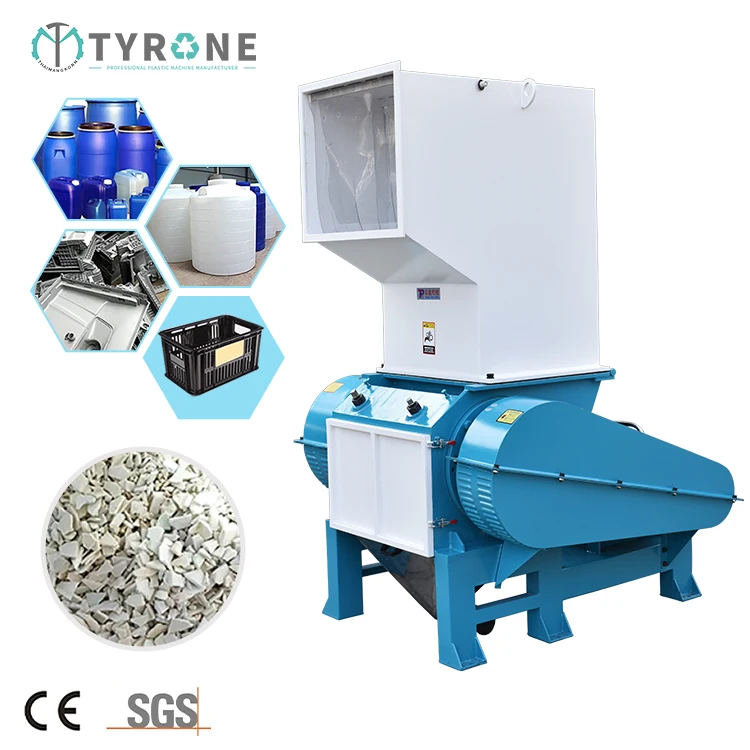 Plastic Shredder Drum Pvc Powder Grinder Plastic Crusher Recycled Plastic Bottle Crusher