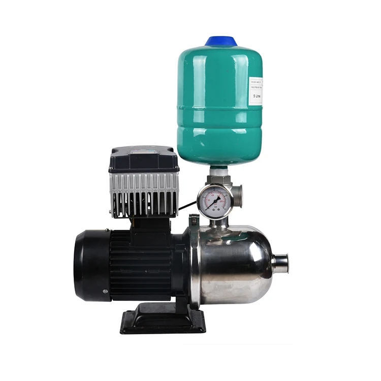 Single-Stage Variable Frequency Irrigation Booster 5HP Stainless Steel Cast Iron Drinking Water Treatment Centrifugal Suction