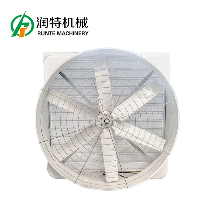 Hot Selling 1260/42 Inch Pig Farming Crate Fattening Finishing Negative Pressure Farming  Exhaust Fan, Frp Cone Exhaust Fan