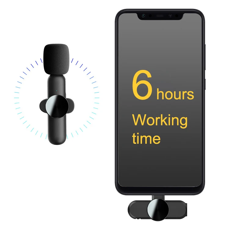 Hot Selling lapel Smartphone computer Video studio equipment recording Interview Live Broadcast Condenser Lavalier Microphone