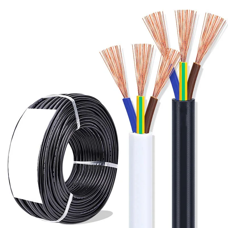 Multicore Flexible Electric Power RVV Copper Core Steel Tape Armoured Armored Shielded Control Wire Cable for Industrial Use