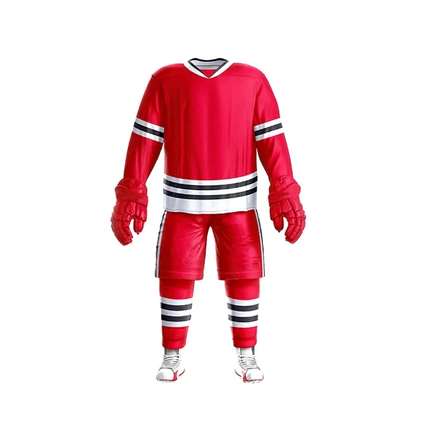 Ice Hockey Jersey Sets Hot Demand New Designs Unisex OEM Customized With Customs Technics Logo Available