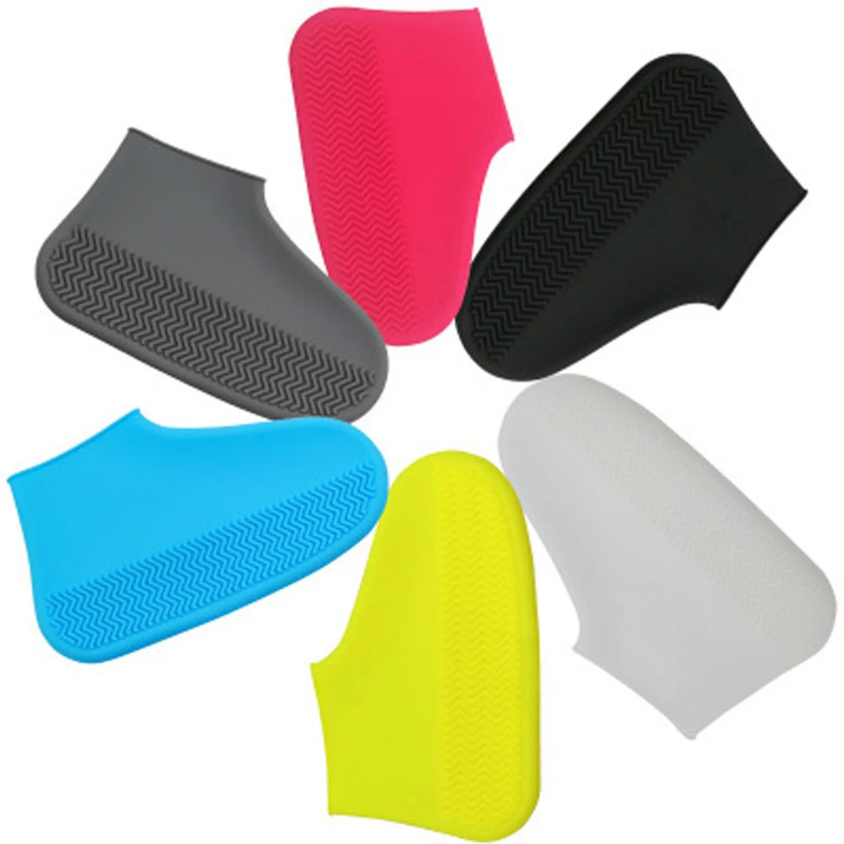 Wholesale Rain Boots Foldable and Wearable Reusable Anti-slip Waterproof Silicone Shoes Cover