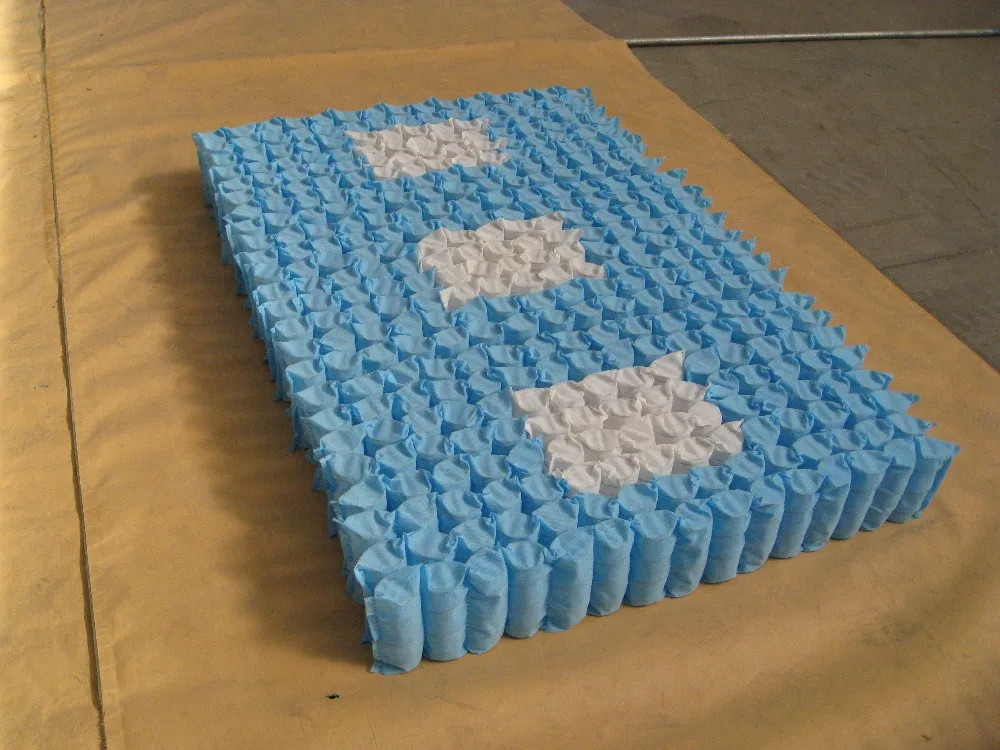 Customized all size of partitioned marshall spring unit/ 3 zone 5 zone 7 zone pocket spring net/Coil Spring for mattress