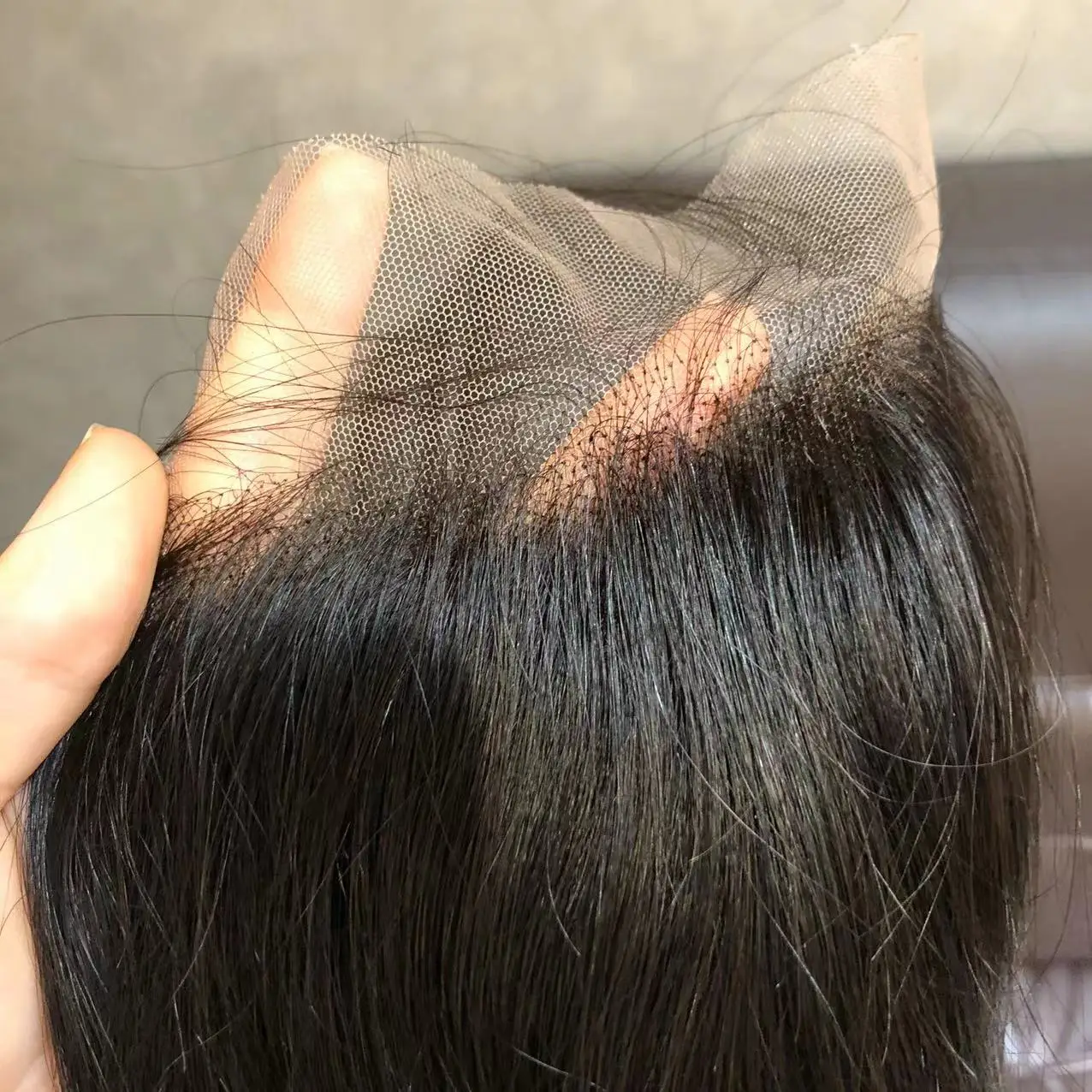 Новый продукт Ghrehair 100% натуральные волосы T1B прозрачные швейцарские 6x6 кружева для черных женщин