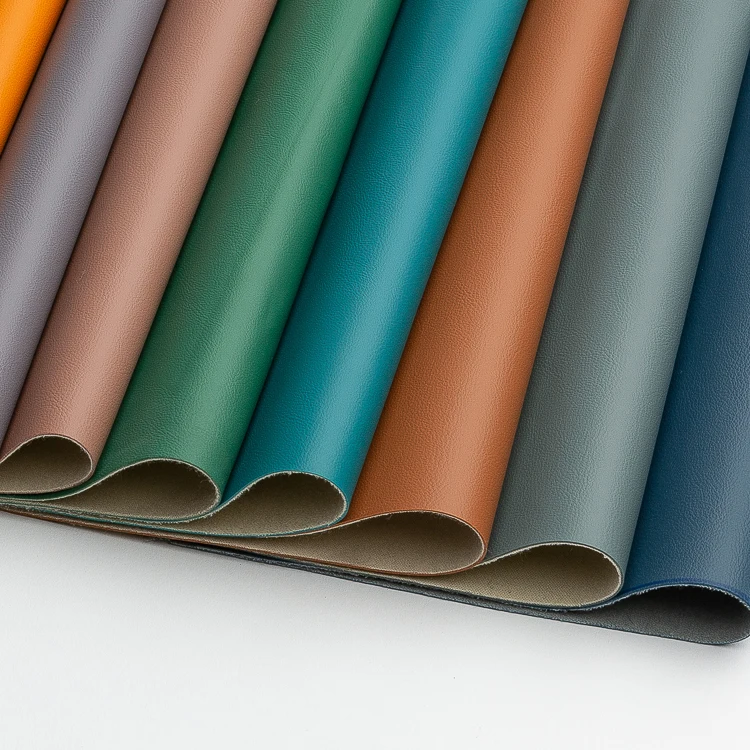 Abrasion-resistant And Waterproof Mercerized Velvet Base Nappa Artificial Leather For Furniture Home Decor