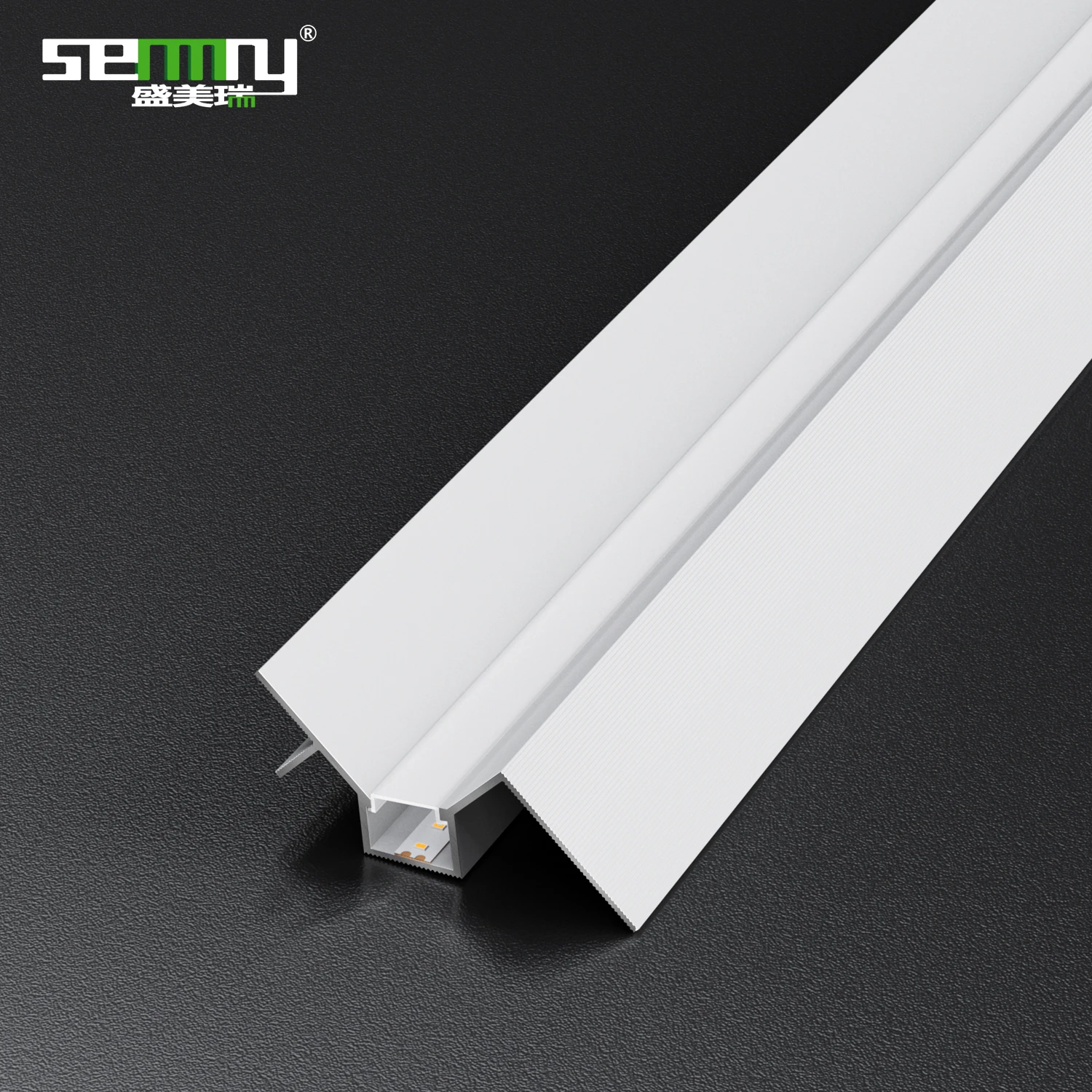 Hot selling Interior Wall Ceiling Cornice molding Led Bar Strip Light Skirting Baseboard