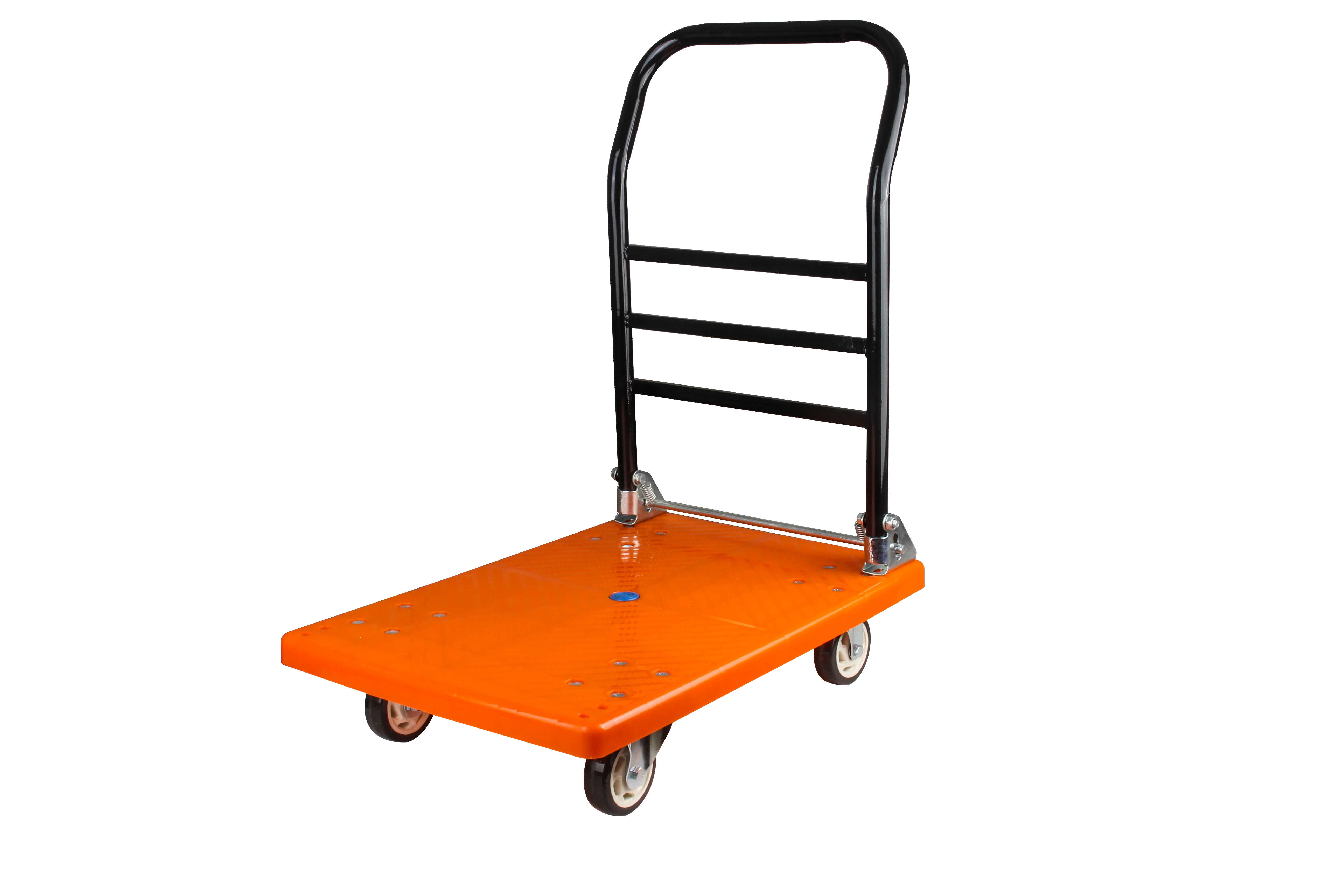 150kg 300kg 500kg Factory Custom Plastic Platform Folding Hand Truck Carts for Warehouse Trolley