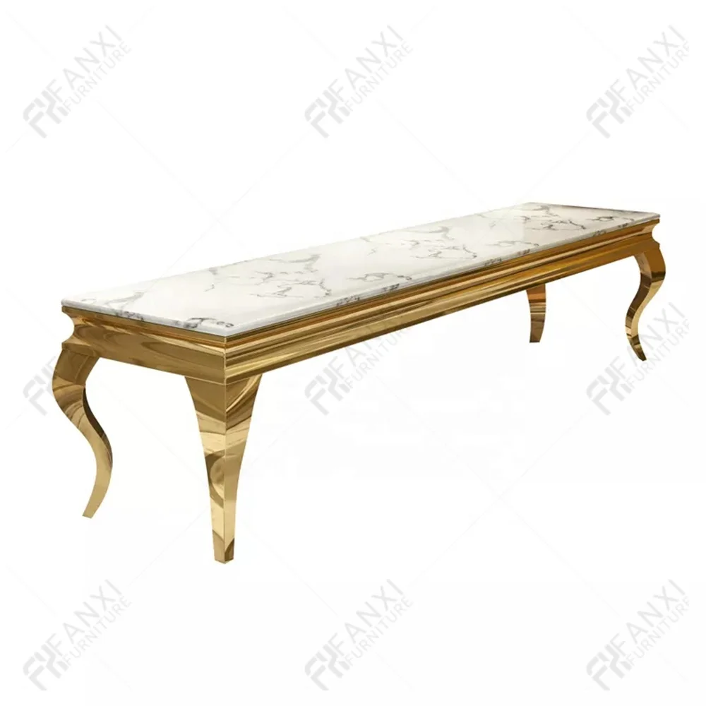 TV Stands Living Room Furniture Gold Stainless Steel Table Marble  Tv Stand Modern Luxury Tv Cabinet Made in China