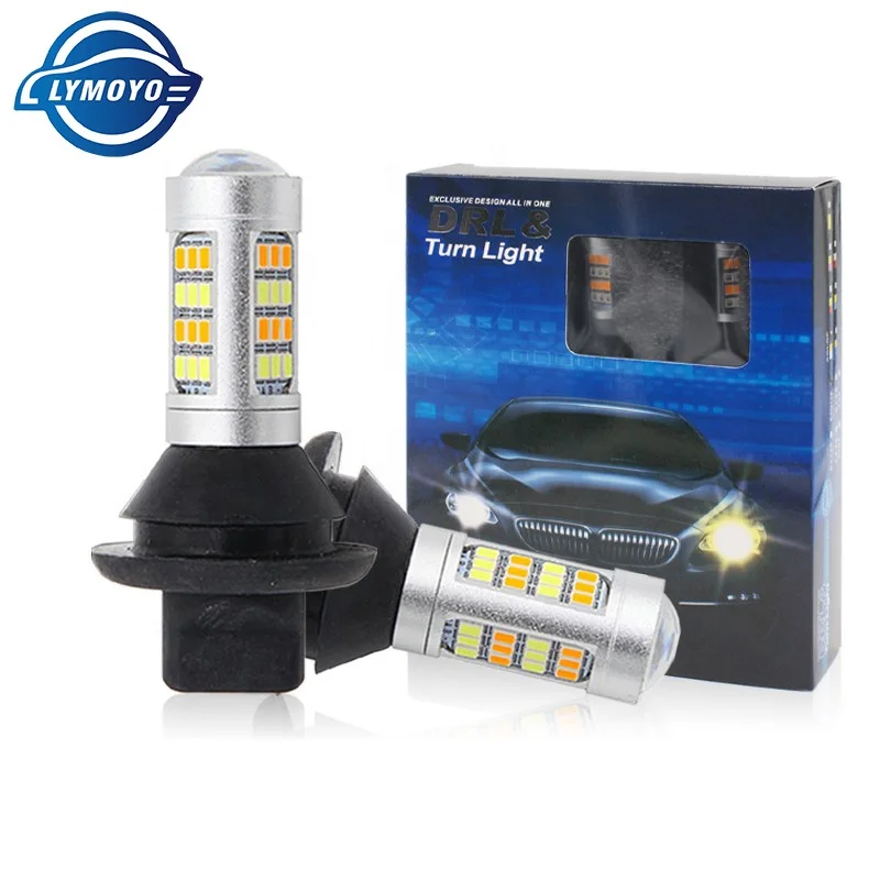 Заводская цена 42SMD дневные ходовые огни DRL Противотуманные фары T20 7440 BAU15S BA15S 1156 светодиодные