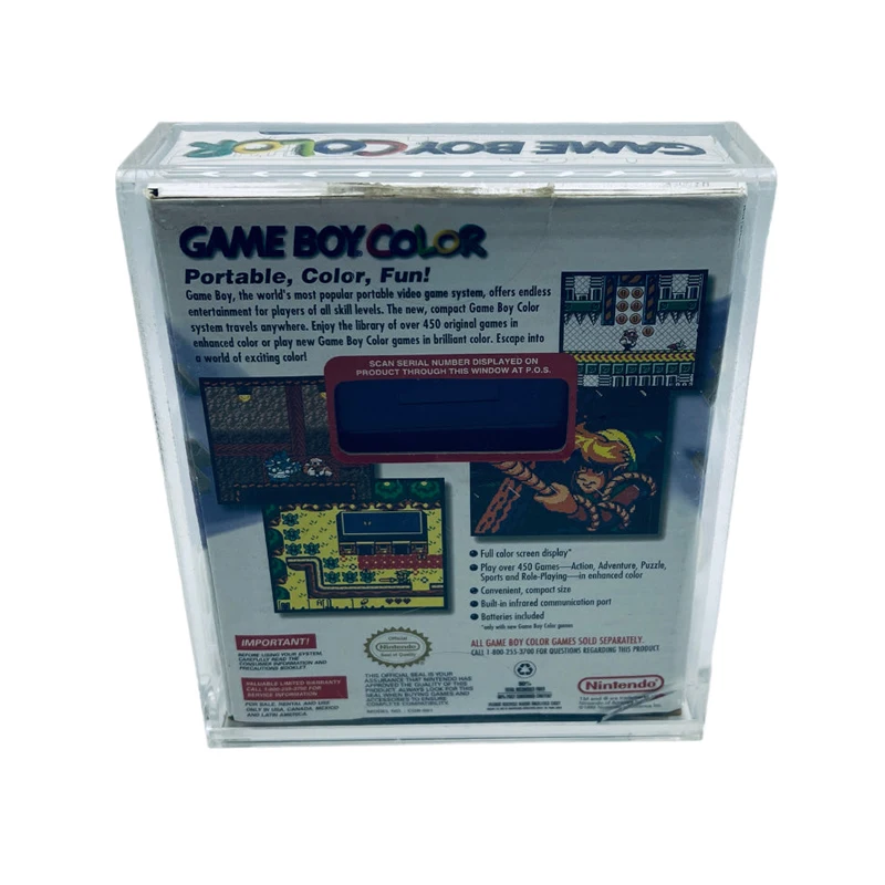 Цветная коробка для игровой приставки Nintendo