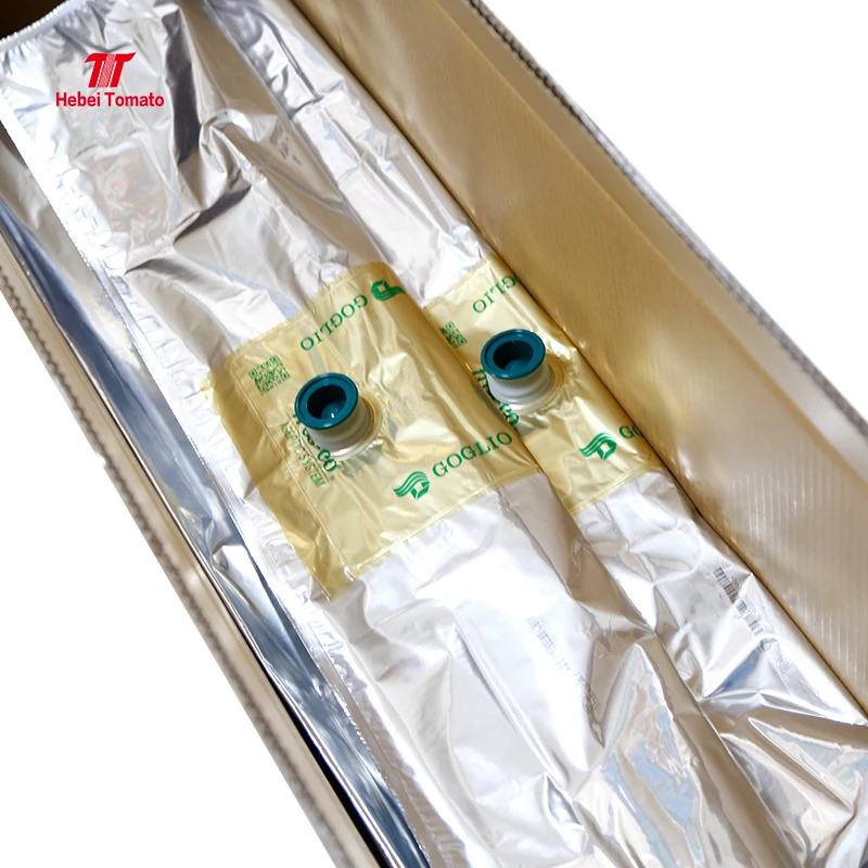 GOGLIO High Barrier 220L Aseptic Packaging Bag in Box Liquid Packaging Bag
