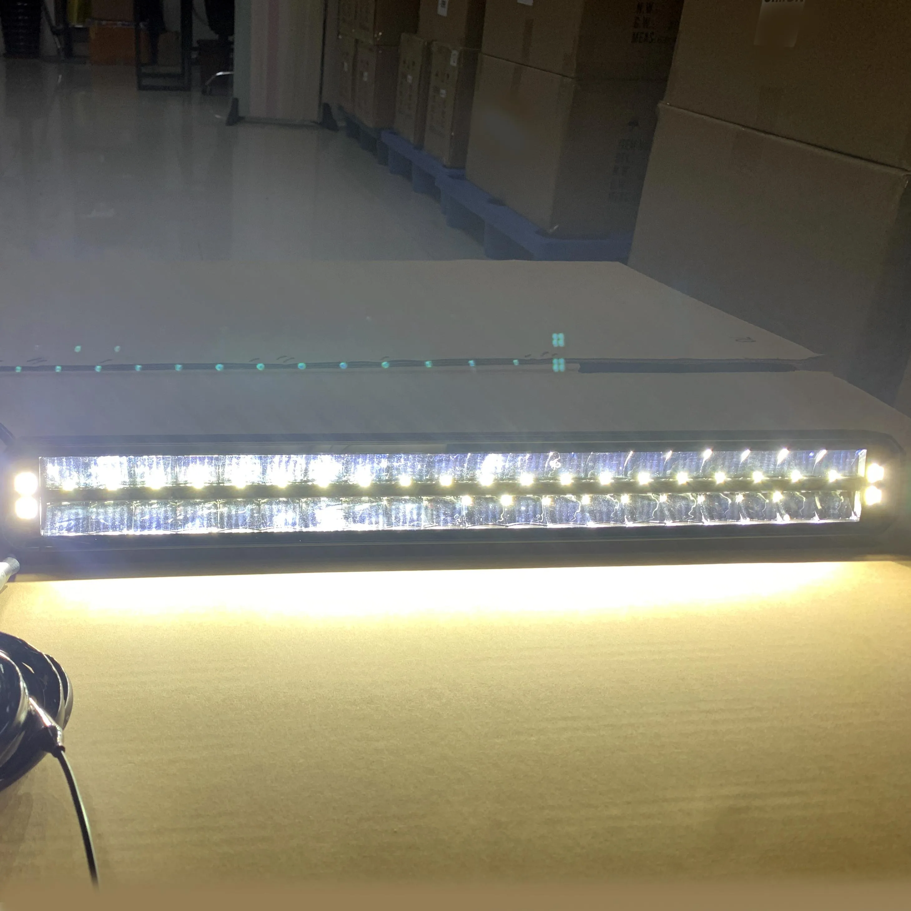 Lifetime Warranty LED Light Bars Off Road High Power ATV UTV Truck LED Bar 6D Spot Combo Beam Double Row Car LED Light Bars
