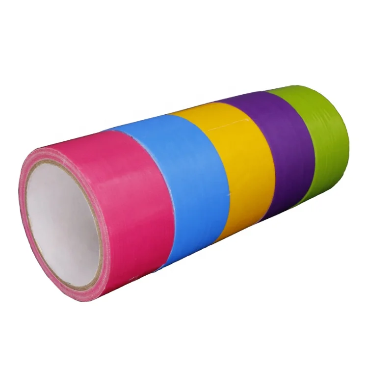 Sealing Tape Colored Duct Tape Hot Sale Products Cloth Waterproof Free DT Rubber Offer Printed Paper Core Logo and Carton Marks