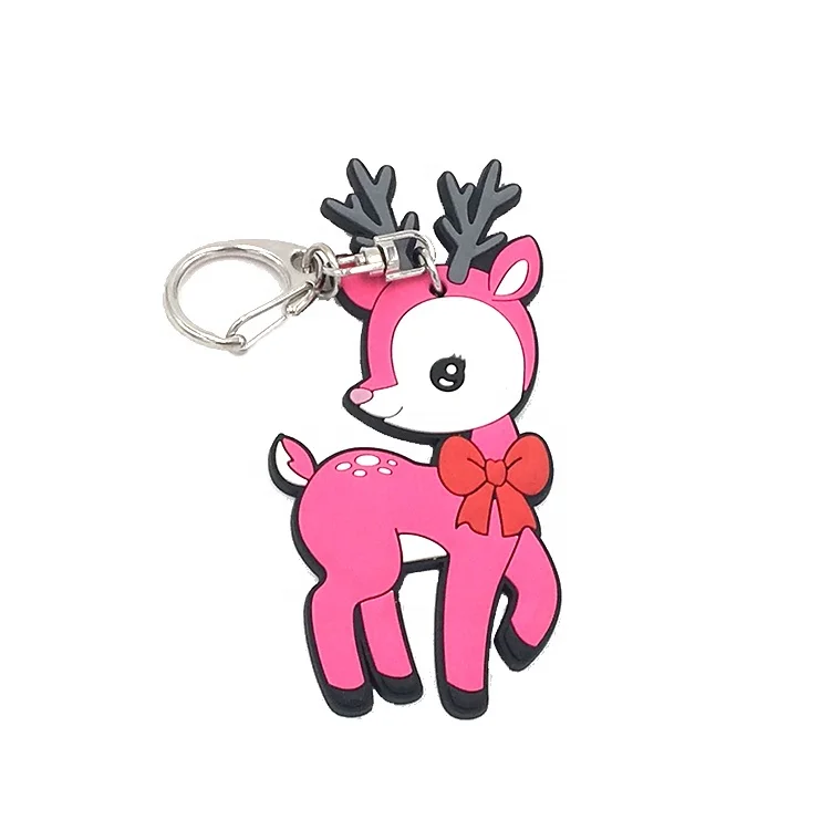 Factory custom pvc keychain 3d sneaker key chain promotional event anime pvc keychain gifts pvc cartoon keychain