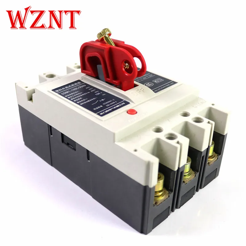 NTL02-3 Red Universal Multipole  Plastic Electrical Circuit Breaker Lockout Tagout Devices
