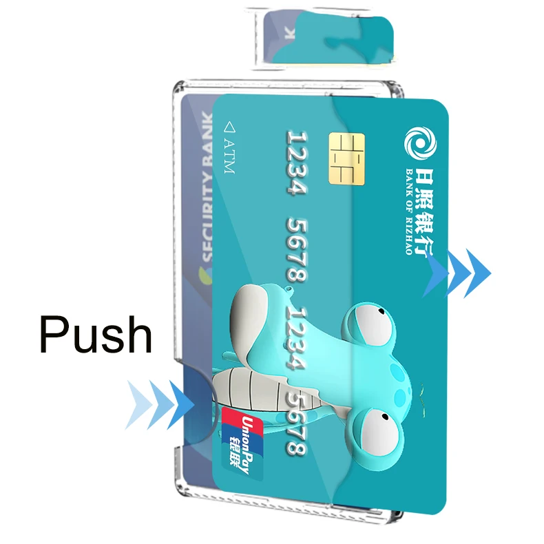 2024 Newest Design Mobile Card Holders Guangzhou Wholesale Hard Plastic Magnetic Mobile Phone Card Holders For iPhone & Samsung