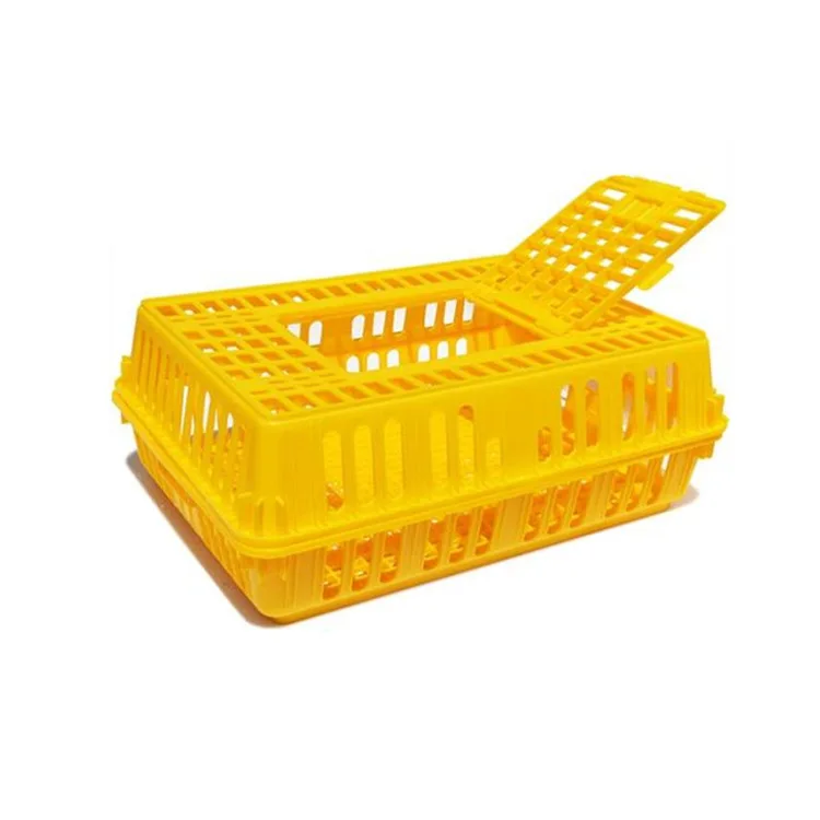 Plastic Small Folding Chicken Coop/Poultry Transport Cage
