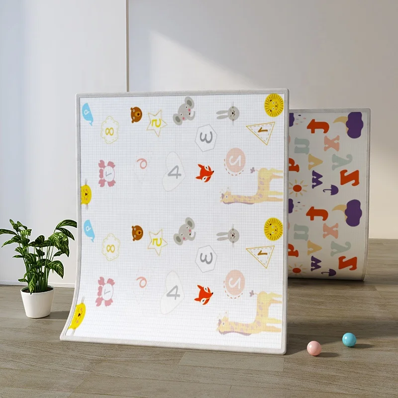 Manufacturer XPE Foam Tatami Crawling Play Mat Sheet Foam Folding Baby Play Mats