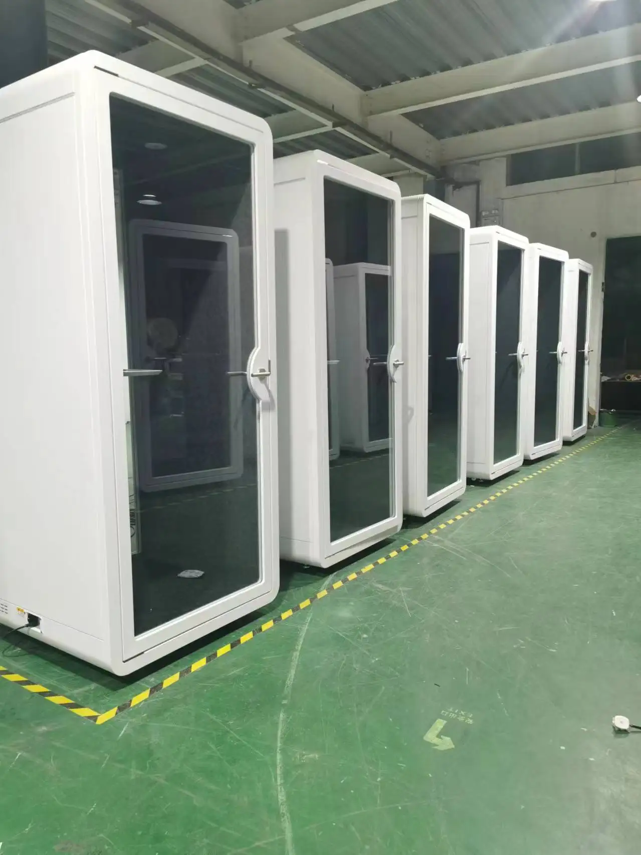 Movable Sound Proof Acoustic Booth For Office Meeting Office Pod Sound-isolated Lounge Space Single Phone Booth