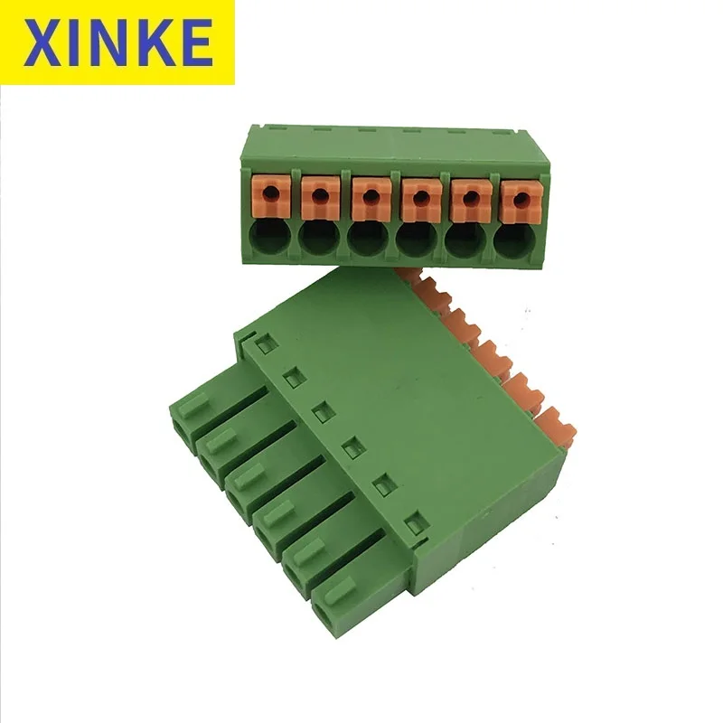 
3.5mm 3.81mm pitch pluggable terminal blocks with push in button 