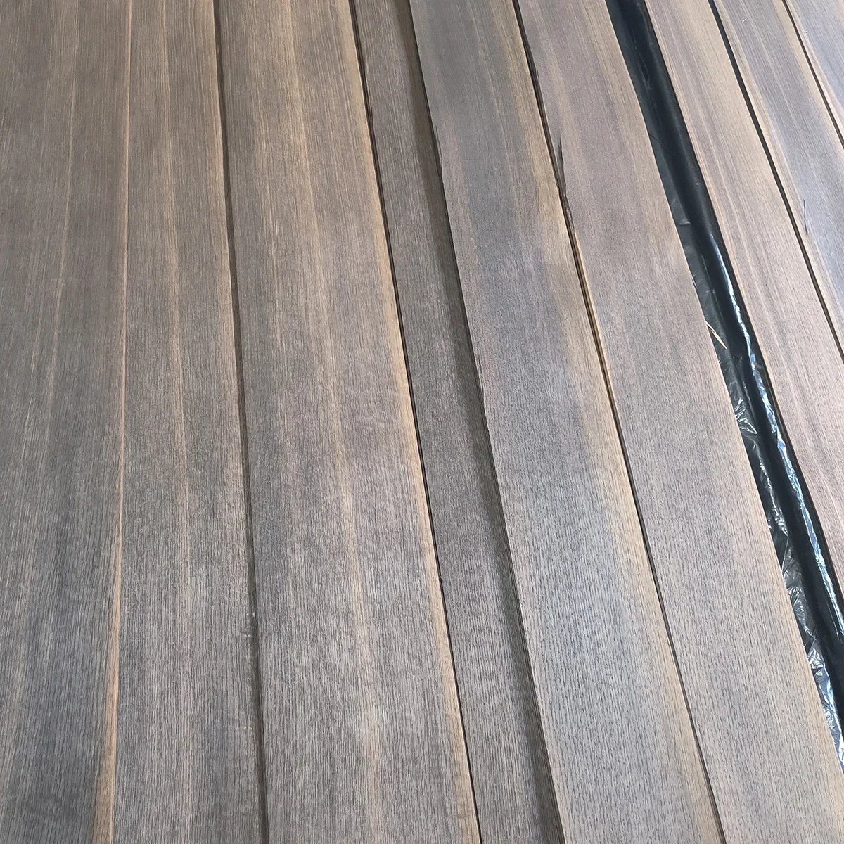 New arrival smoked wood veneer superior white oak  0.4mm 1mm 2mm veneer