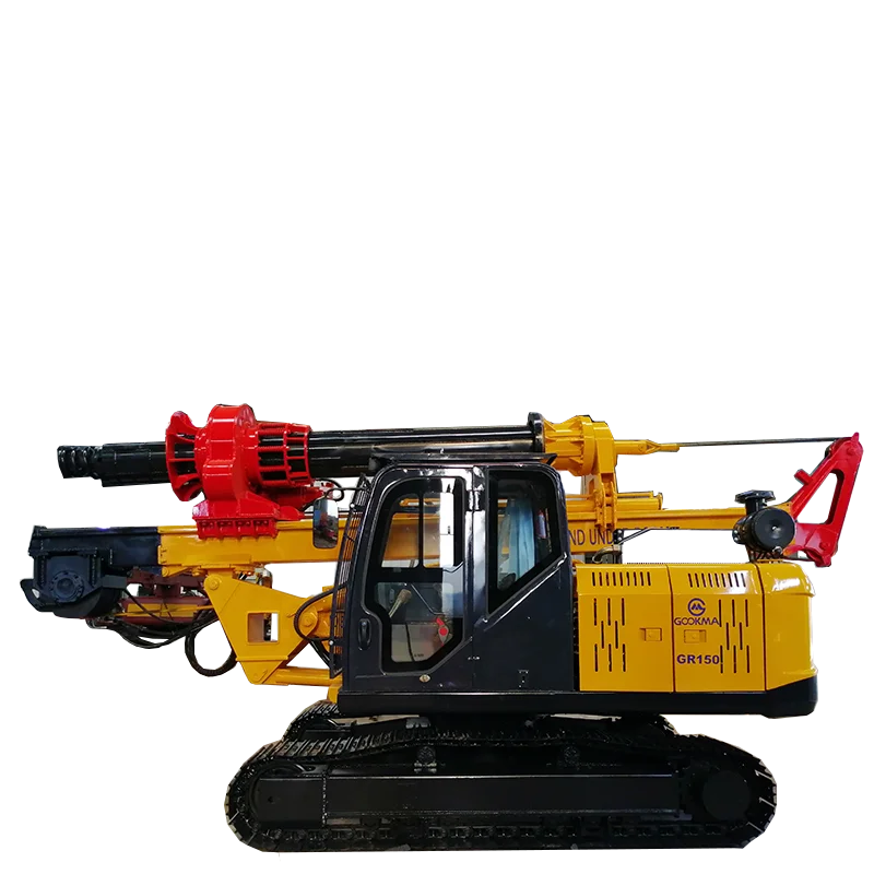 Construction machinery vertical drilling rig 15m piling machine crawler rotary drilling rig for water well drilling