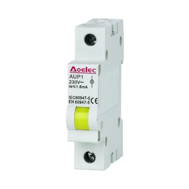 AUP3 CE mark indicating light 120V signal lamp