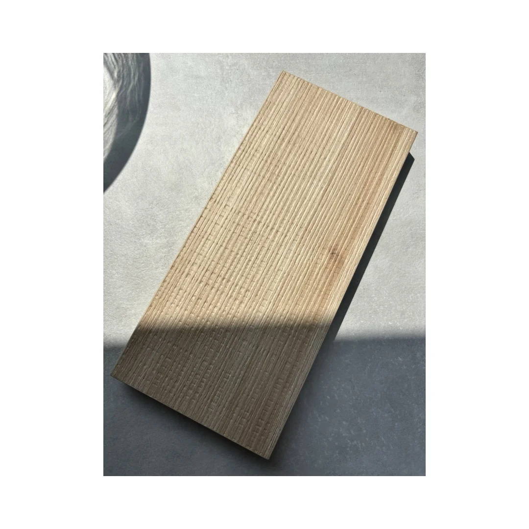 High Quality 3D Deep Texture MDF Wood Panels 9mm to 18mm Modern Design Style for Hotel Wall Decoration with Melamine Furnishing