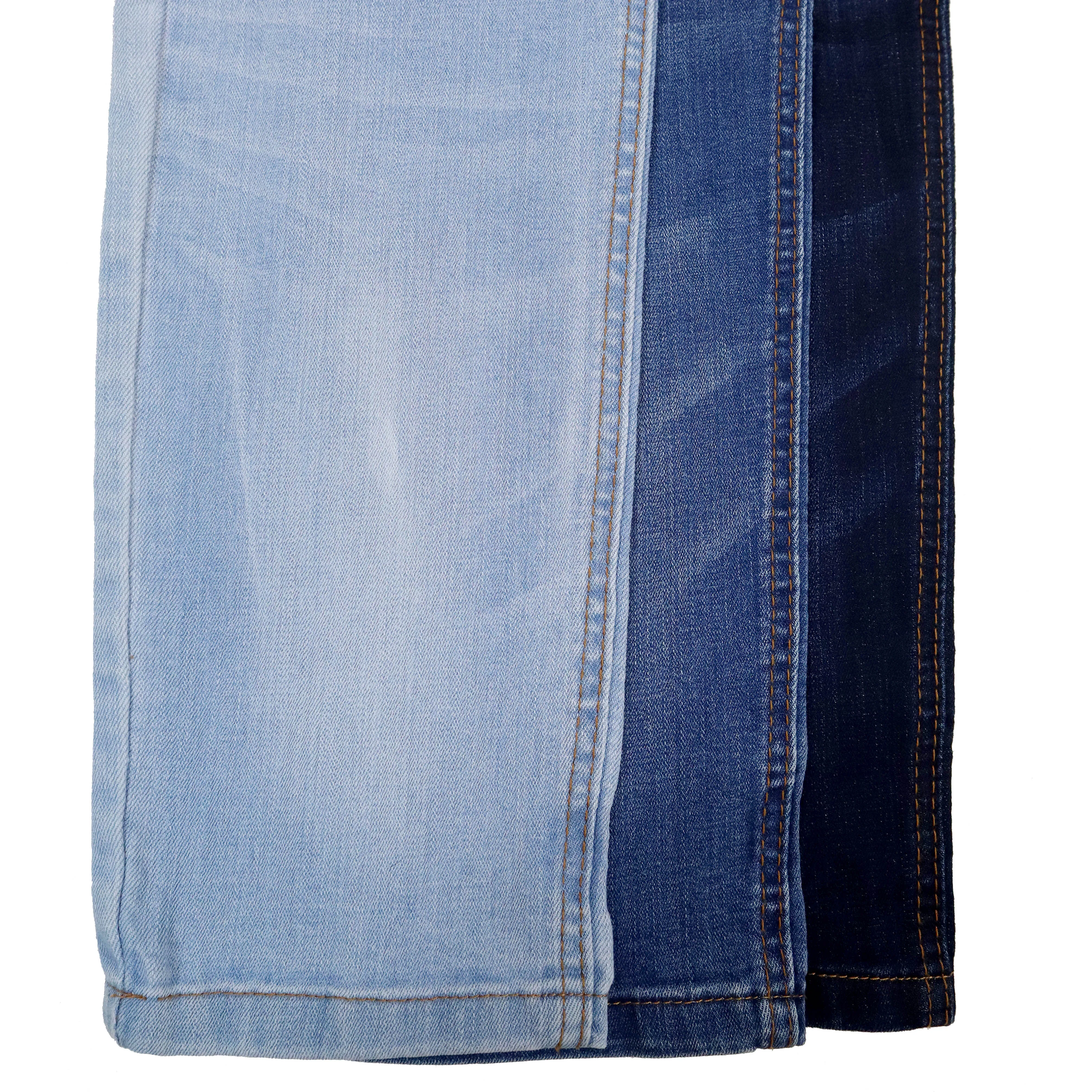 CF-37328 69%cotton 26%polyester 3%rayon 2%spandex metallic denim fabric price in pakistan tie dye denim stretch fabric