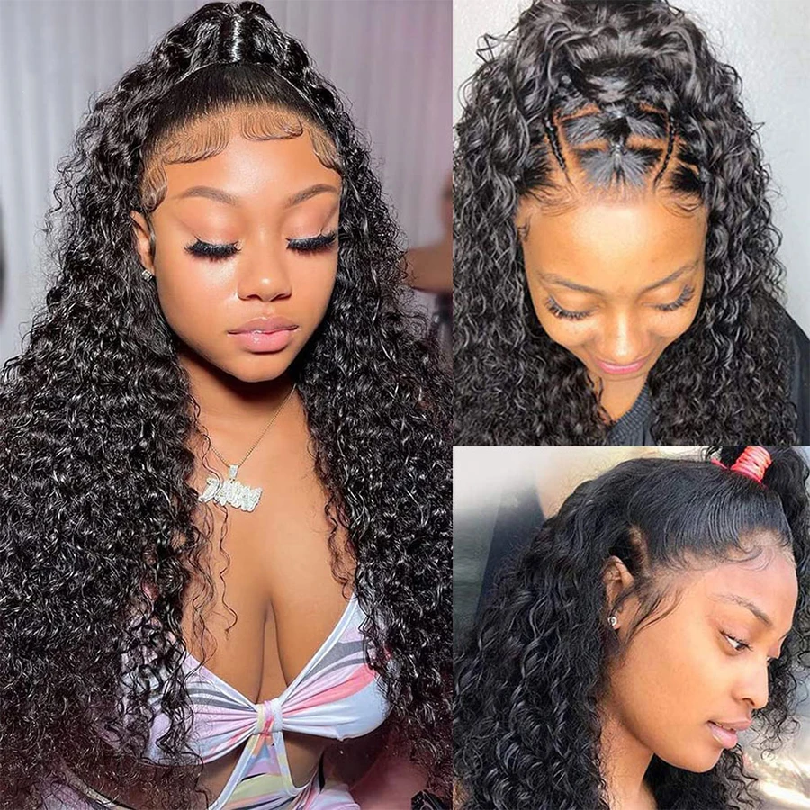 Virgin Brazilian Human Hair Lace Closure Wigs,Cheap Wholesale Natural Human Hair Wigs For Black Women,5x5 Hd Lace Closure Wig