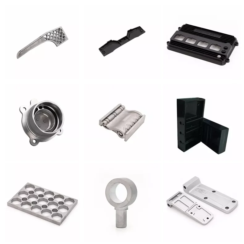 OEM  Manufacturer custom metal die cast parts aluminum die cast with powder coating