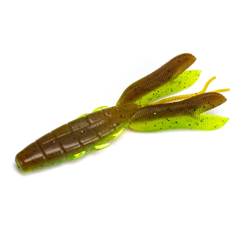 8Pcs/Bag 80mm 7.1g Soft Fishing Lures Bait UV Worm Lures Fishing PVC Soft Lure Bait